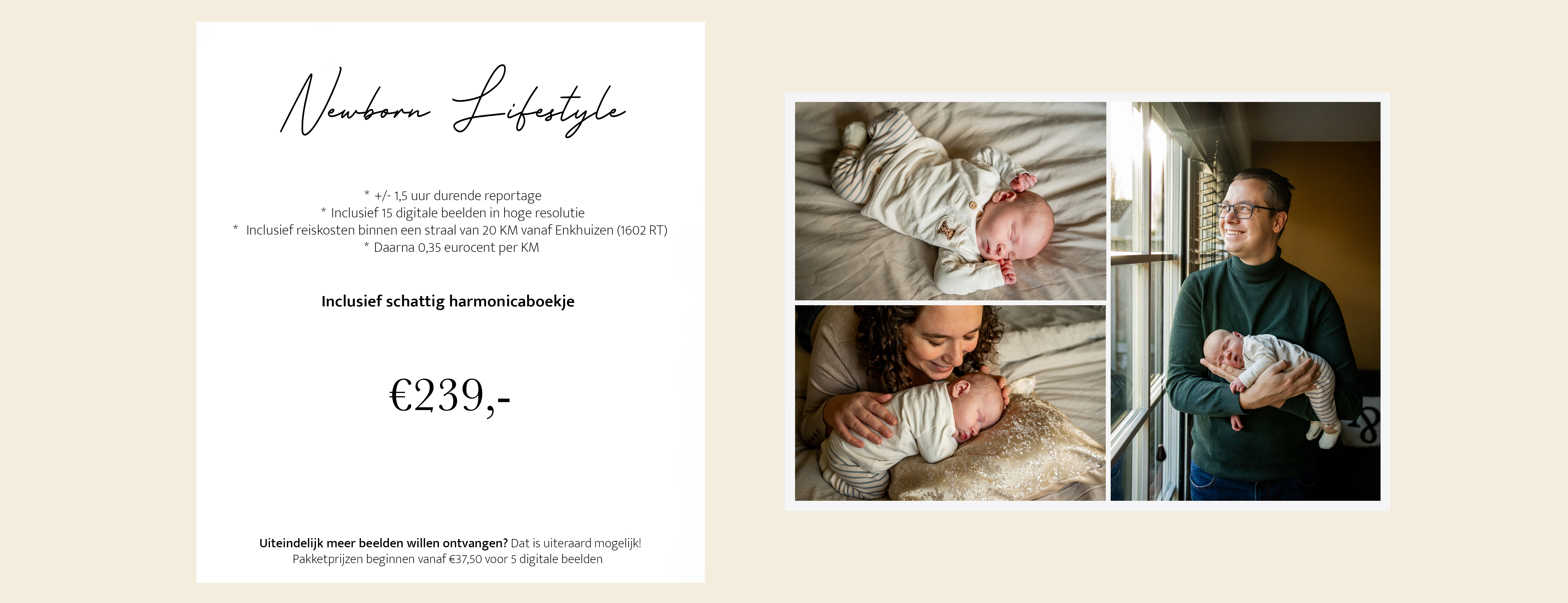 Laurien Lub Photography tarieven newborn reportage