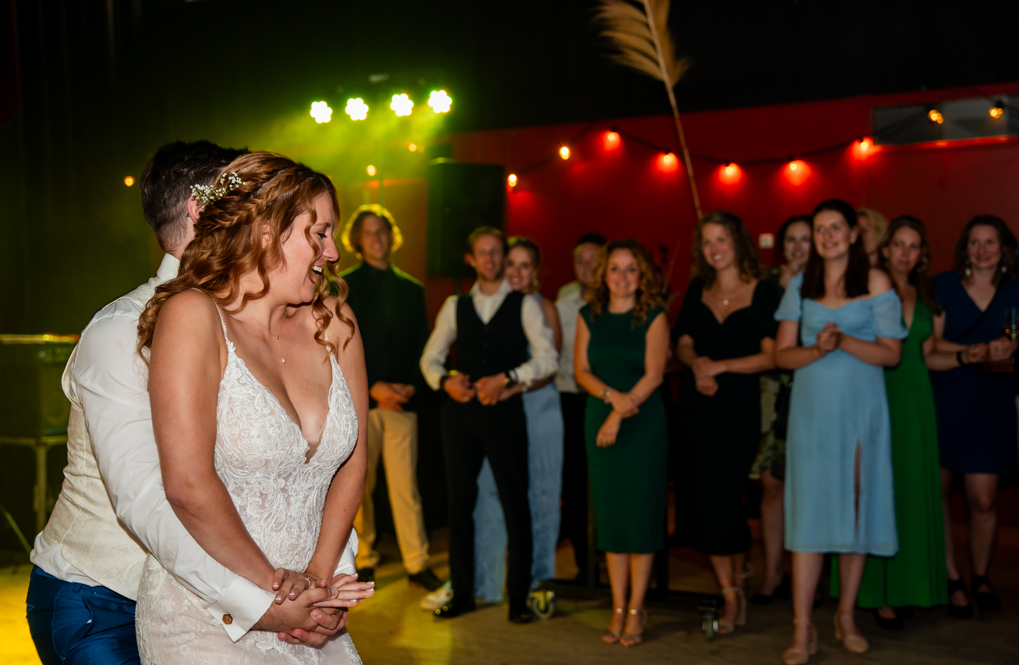Openingsdans van het bruidspaar 